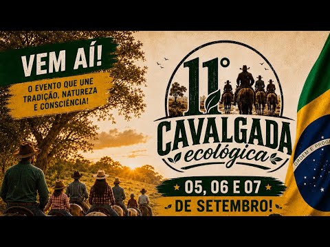 11° CAVALGADA ECOLÓGICA EM STA. RITA DO ARAGUAIA-GO..Acompanhem esses 3 dias c/ a gente!