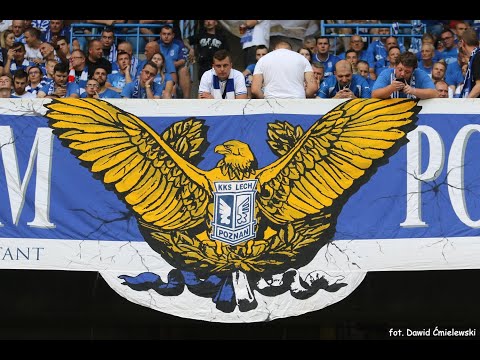 Doping kibiców Kolejorza Lech Poznań - Cracovia (1.09.2019)