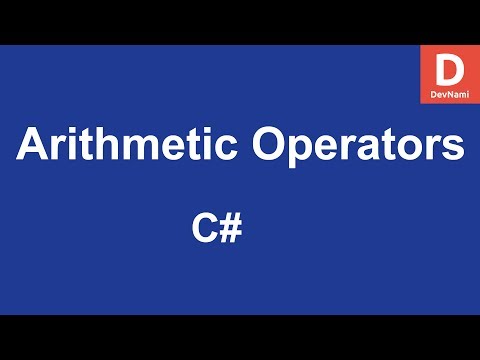 C Arithmetic Operators