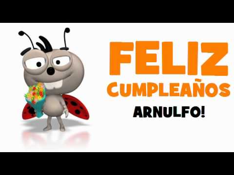 FELIZ CUMPLEAÑOS ARNULFO!
