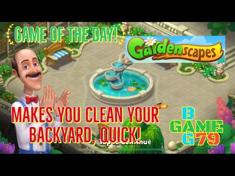 GardenScapes - May 10 2023 “Game of the Day” - First 10 Minutes Gameplay