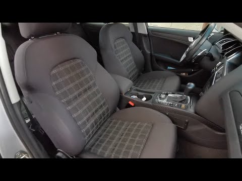 Audi A4 B8 - How to remove or replace the front seats