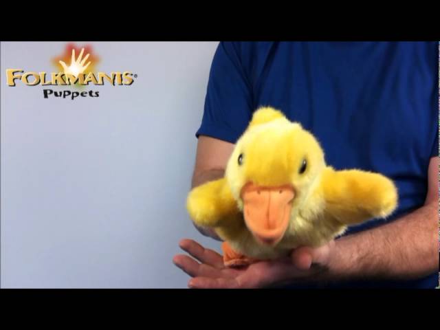 Video teaser for 2922 Folkmanis Duckling
