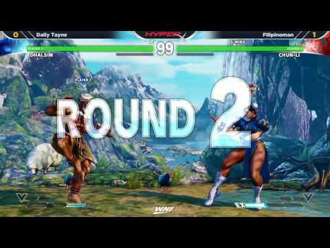 WNF 2.6 SFV - Daily Tayne (Dhalsim) vs Filipinoman (Chun-Li)