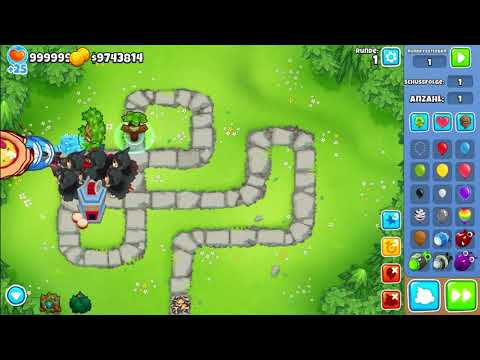 Wie bekomme ich den schwarzen Rand? Schimpansen Taktik. Bloons Tower Defense 6 Deutsch