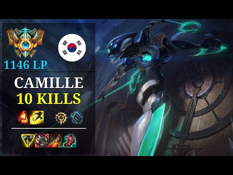 Camille Mid vs Qiyana - 10 kills - Dk Showmaker KR Challenger (1146 LP) Patch 11.5