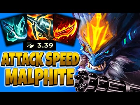MAX ATTACK SPEED MALPHITE 😱
