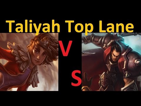 Taliyah Top Full Game Spotlight - Taliyah vs. Darius