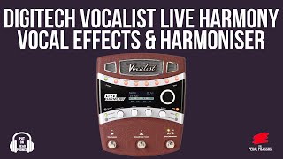 Video thumbnail for DIGITECH VOCALIST LIVE HARMONY VOCAL EFFECTS & HARMONISER by The Pedal Picassos