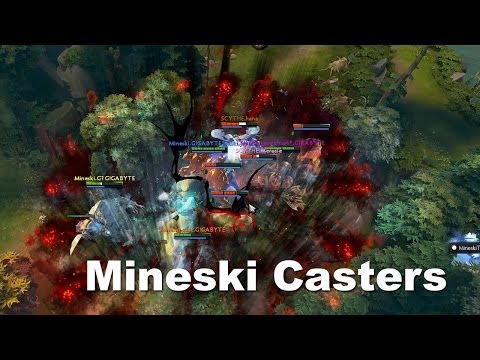 Pinoy casters action Mineski vs Scythe Dota 2 Ti4