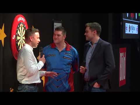 ON THE WIRE! Champion Daryl Gurney after his first European Tour win