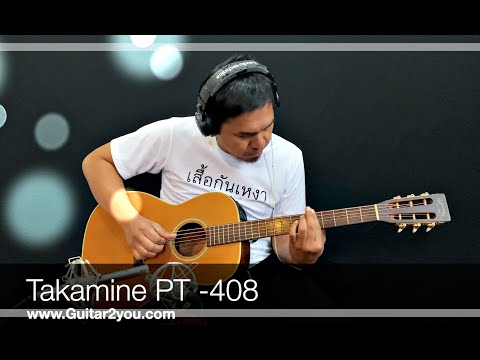 Takamine PT-408 (1991) solid cedar top image 18