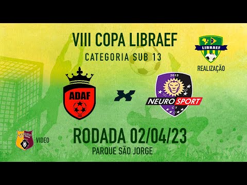 ADAF ESPORTES X CT NEURO FC - SUB 13