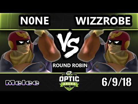 Optic Arena SSBM - ALG | n0ne Vs. Wizzrobe Smash Melee - Captain Falcon Round Robin