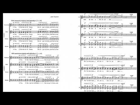 Tavener: A Hymn to the Mother of God (w. Score)