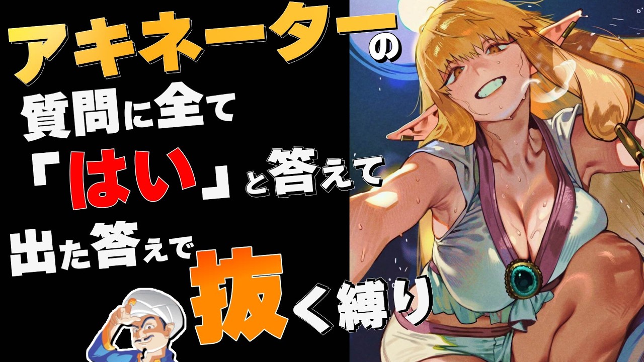 アキネーターに今夜のオカズ決めてもらう