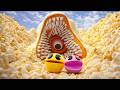 Pacman Vs Popcorn Monster