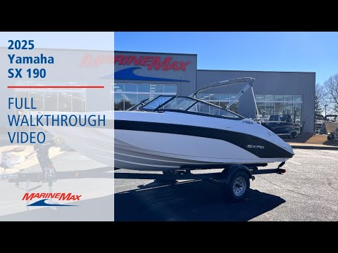 2025 Yamaha SX 190 | MarineMax Greenville