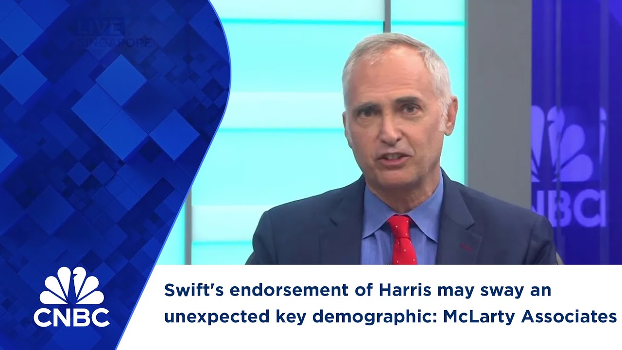 Swift's endorsement of Harris may sway an unexpected key demographic: McLarty Associates