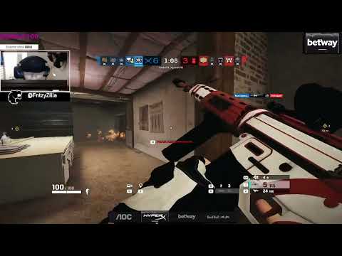 4K/CLUTCH DO FANTAO DESTRUINDO DE HIBANA - MELHORES MOMENTOS RAINBOW SIX SIEGE