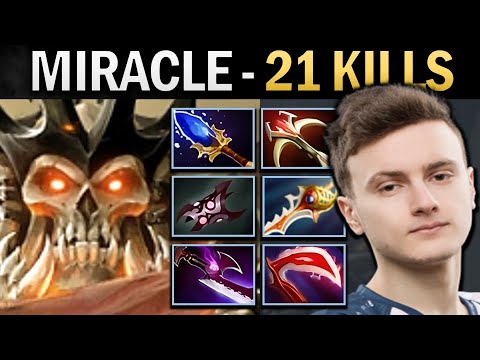 Wraith King Gameplay Miracle with 21 Kills and Rapier - Ringmaster Dota