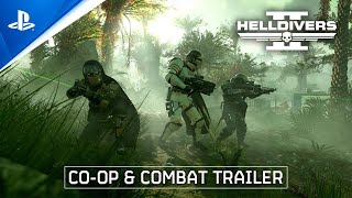 Helldivers 2 - Trailer co-op et combats - VOSTFR - 4K | PS5, PC