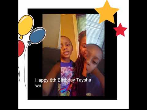 Happy birthday Tayshawn