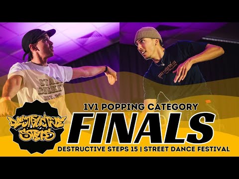 Poppin Jack (AUS) vs Jiggy Jaya (AUS) | FINALS | 1V1 POPPING | DESTRUCTIVE STEPS 15