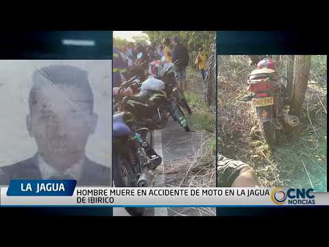 HOMBRE MUERE EN ACCIDENTE DE MOTO EN LA JAGUA DE IBIRICO