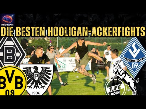 Die spektakulärsten Hooligan Fights in Deutschland 🔥 | Zusammenfassung der krassesten Ackerfights