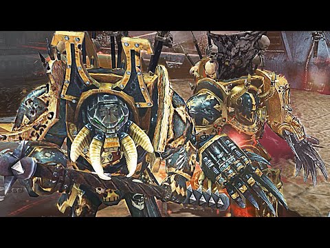 40 Chaos Terminators vs 1500+ Imperial Guardsmen! - Astartes Mod | WH40K: Dawn of War 2: Retribution