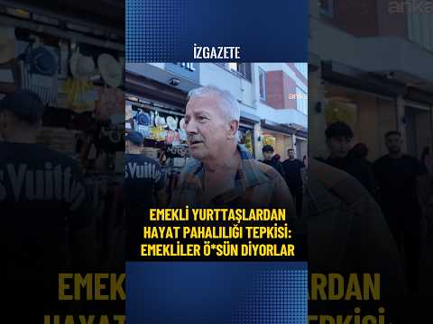 Konyalı vatandaş: "Emekli maaşı artık rezillik maaşı oldu" #emekli #sokakröportajı