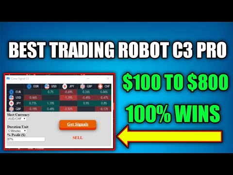 Best Trading Robot C3 Pro - $100 to $800 || 1000% Working