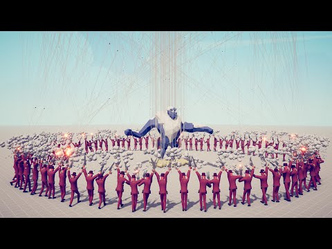 100x GUNSLINGERS vs EVERY UNIT - Totally Accurate Battle Simulator TABS