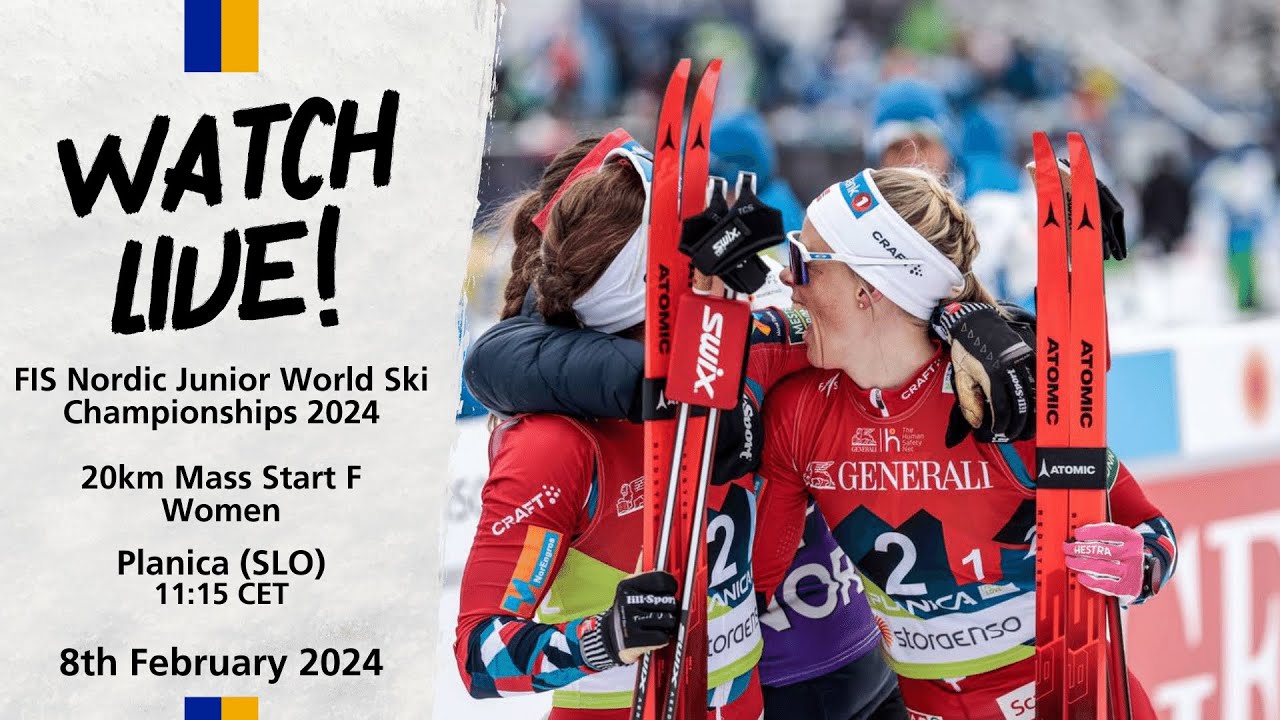LIVE: U23 FIS Nordic Junior World Ski Championships 2024 - 20KM Mass Start F Women