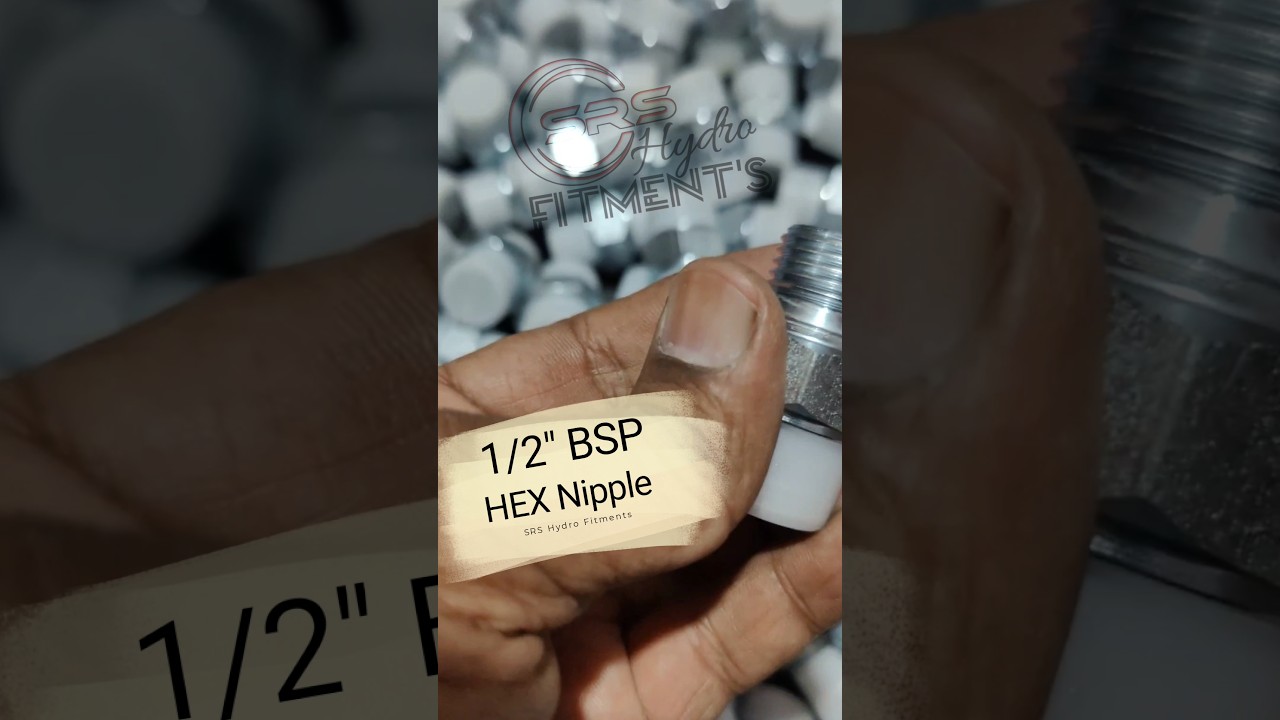 Hex Nipple 1/2