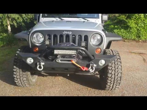 Rugged Ridge Hurricane Flat Fender Flares (07-16 Jeep Wrangler) Installation and Review Pt. 2