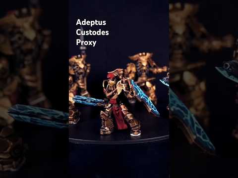 Adeptus Custodes PROXY | Kill Team #warhammer40k #custodes #warhammer #3dprinting