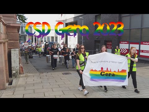 Christopher Street Day Demonstration | #CSD Demo Gera V2 | 30. September 2023 | #LGBT | Tankii