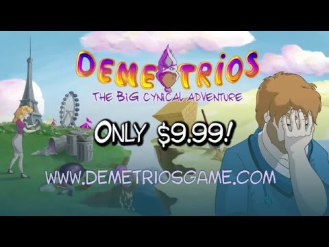 Demetrios - The BIG Cynical Adventure - Trailer! thumbnail