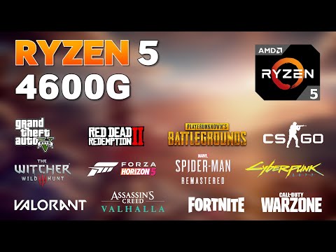 Ryzen 5 4600G Vega 7 & 16GB RAM early 2023 - 12 Games Tested