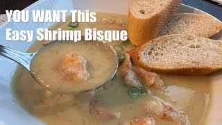 EASY Restaurant Quality Shrimp Bisque From Scratch