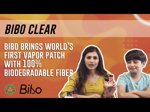 Bibo Clear - Stick-on Vapor Patch Inhale . Instant Relief from Congestion.