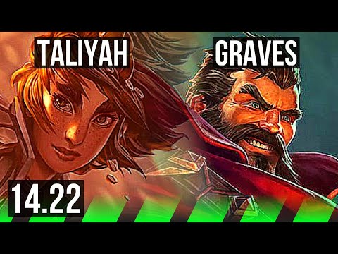 TALIYAH vs GRAVES (JGL) | 1/0/6 | KR Master | 14.22