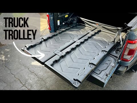 Installed a Truck Trolley in the Raptor... totally worth it! #trucktrolley #fordraptor