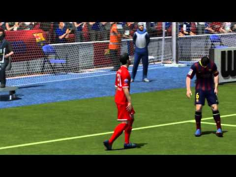 FIFA 14 l Gameplay #73 l Barcelona FC vs  Twente FC