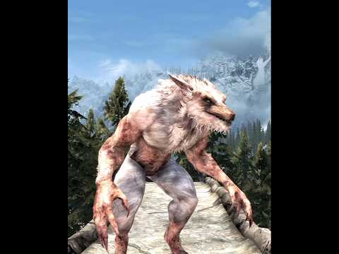 New Werewolf Mod for Playstation #elderscrolls #bethesda #gameplay #werewolf #skyrim