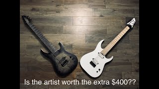 Video thumbnail for Schecter KM-7 MK-III Artist vs KM-7 MK-III Hybrid by The Life of Cosmic
