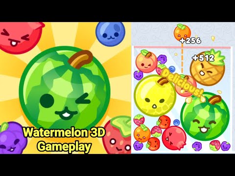 Watermelon 3D High Score Gameplay - YouTube