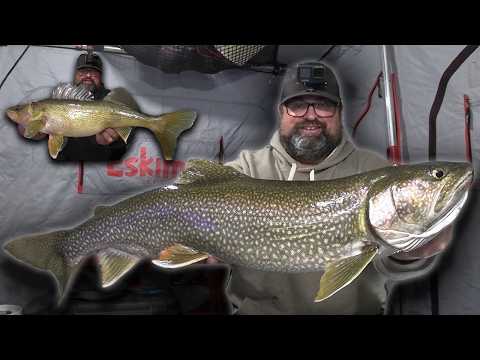 Ice Fishing Lake of the Woods for the FIRST TIME!
